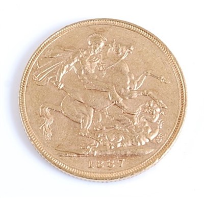 Lot 2115 - Great Britain, 1877 gold full sovereign