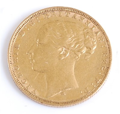 Lot 2118 - Great Britain, 1878 gold full sovereign