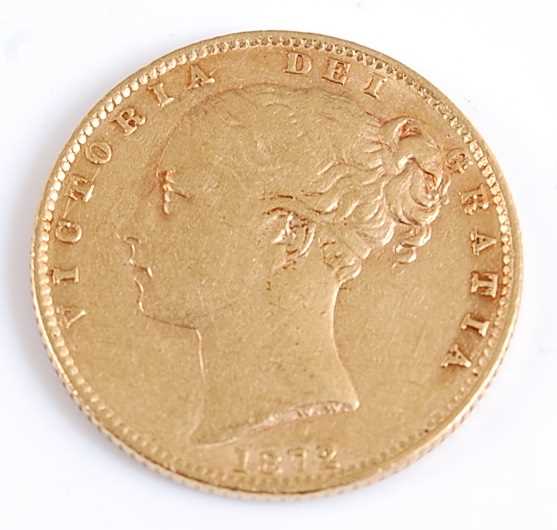 Lot 2119 - Great Britain, 1872 gold full sovereign