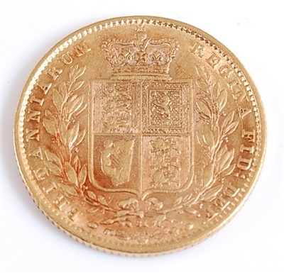 Lot 2119 - Great Britain, 1872 gold full sovereign