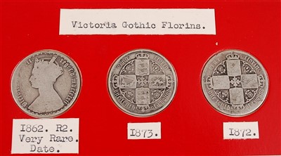 Lot 2177 - Great Britain, 1862 Gothic florin