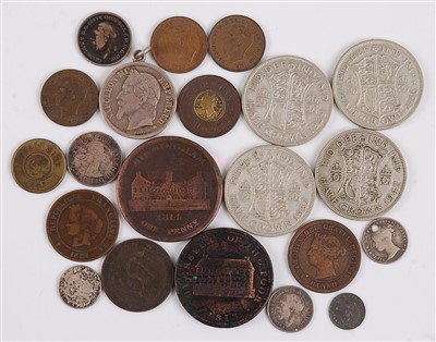 Lot 2179 - Great Britain and World, a collection of 19th century and later coins and tokens to include