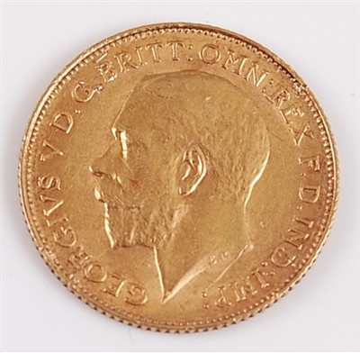 Lot 2137 - Great Britain, 1925 gold half sovereign