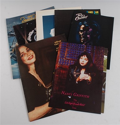 Lot 639 - A collection of music concert programmes many with tickets to include