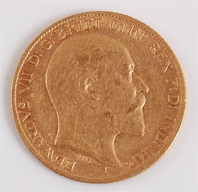 Lot 2133 - Great Britain, 1906 gold half sovereign