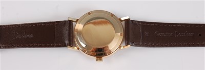 Lot 1246 - A Gents 9ct yellow gold Garrard automatic...