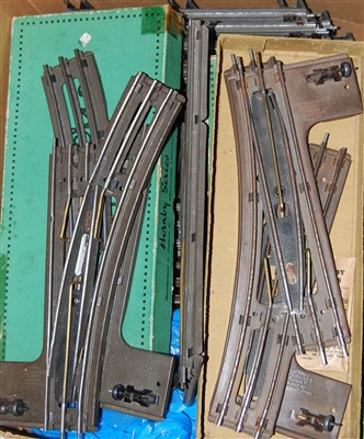 Lot 237 - Hornby 0 gauge electric track: approx...