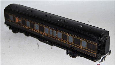 Lot 241 - Exley kitchen car LMS 312 maroon sides almost...