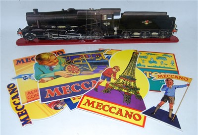 Lot 246 - A collection of six reproduction Meccano...