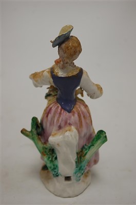 Lot 187 - A pair of late 18th century Derby porcelain...