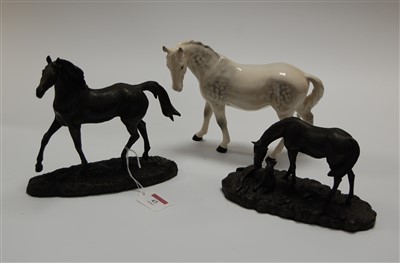 Lot 43 - A Royal Doulton figure of a horse, gloss...