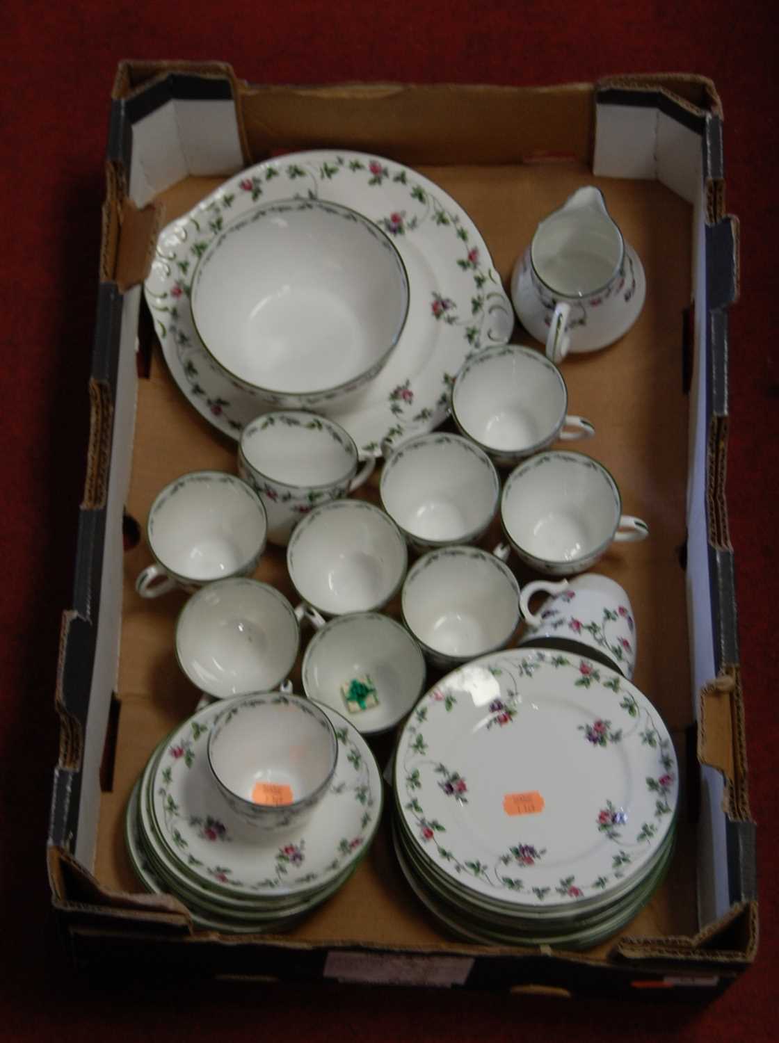 Lot 63 - A 1940s Shelley part tea service, in the New...