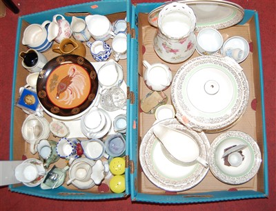 Lot 75 - Two boxes of miscellaneous items, to include...