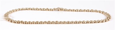 Lot 322 - A modern 9ct gold neck chain, 38.1g, length 45cm