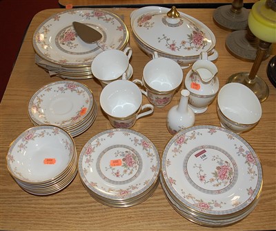 Lot 108 - A Royal Doulton 6 place setting part tea and...