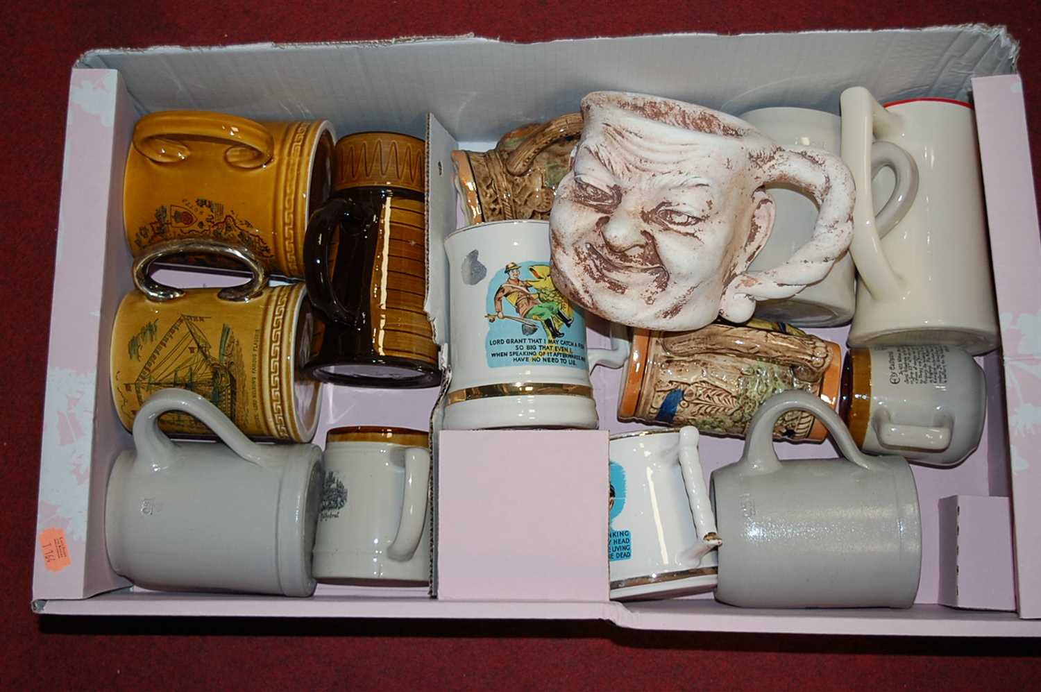 Lot 140 - A box of miscellaneous china, to include...