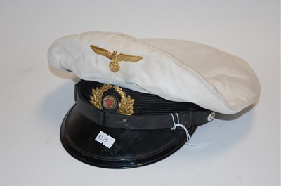 Lot 240 - A modern Wehrmacht General Officers peaked cap