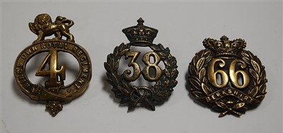 Lot 275 - A Glengarry badge for the Kings Own Royal...