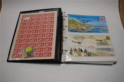 Lot 351 - An album of first day covers, mainly aviation...