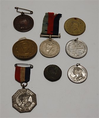 Lot 360 - A Victoria Jubilee medal 1887 'Born 1819,...