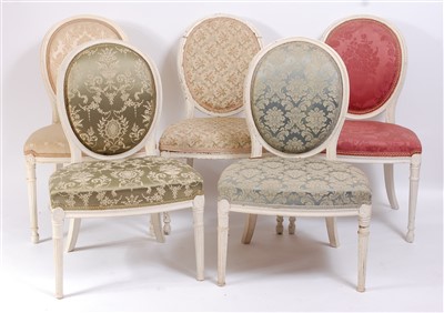 Lot 1497 - A set of ten late 18th century French salon...