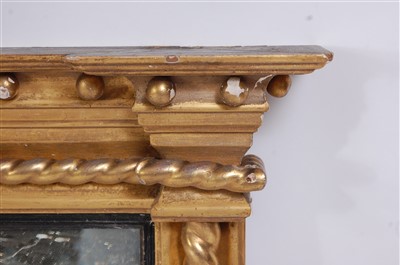 Lot 1432 - A Victorian giltwood and gesso overmantel...