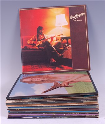 Lot 670 - A collection of vinyl LP's and 12" records to include