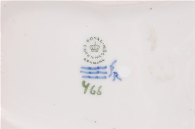 Lot 37 - A Royal Copenhagen porcelain model of a...