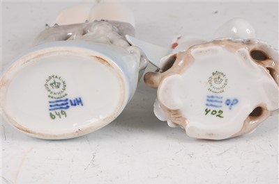 Lot 50 - A pair of Royal Copenhagen porcelain model...