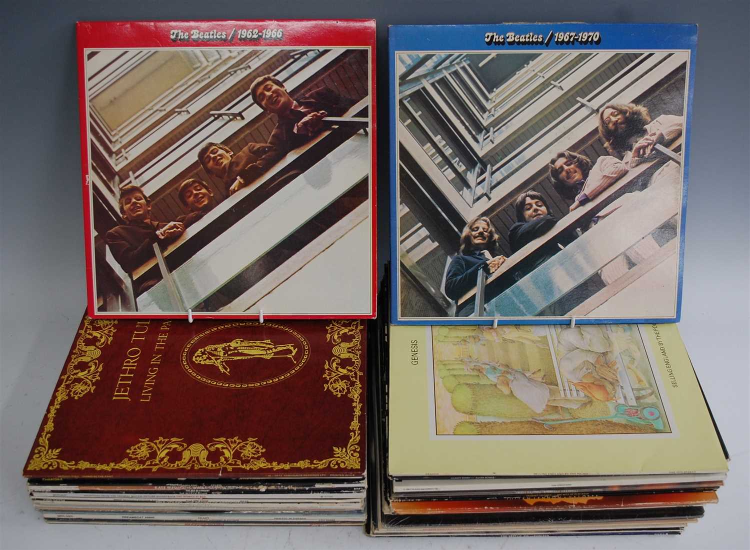 Lot 671 - A collection of vinyl LP's and 12" records to include