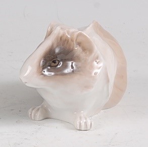 Lot 70 - A Royal Copenhagen porcelain model of a Guinea...