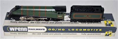 Lot 646 - Wrenn W2211 Mallard loco and tender A4 BR...