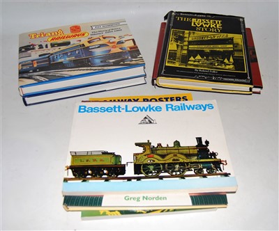 Lot 649 - Seven model railway books including New...