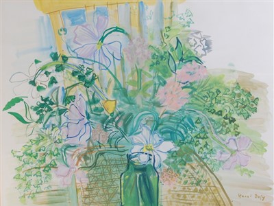 Lot 335 - After Raoul Dufy (1877-1953) - Still life...