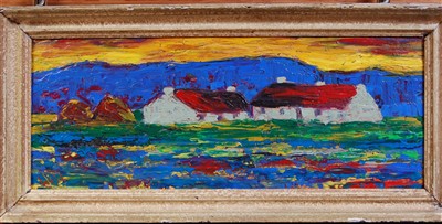 Lot 340 - After Kenneth Webb - Crofters' Cottages,...