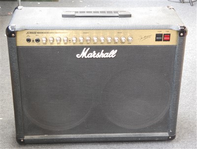 Lot 617 - A Marshall JCM600 Valve Guitar Amplifier