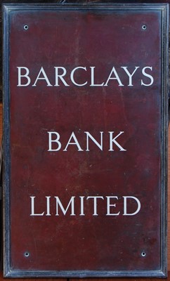 Lot 415 - A 1920s/30s Barclays Bank Limited large bronze...