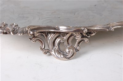 Lot 1143 - An early Victorian silver salver, having...
