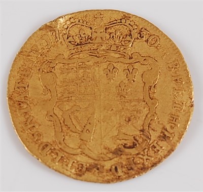Lot 2159 - Great Britain, 1730 gold half guinea
