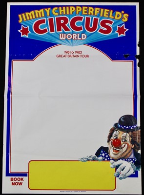 Lot 1 - 1970’s circus posters; Gerry Cottle, and...