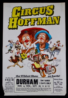 Lot 15 - Circus Hoffman family posters (2)