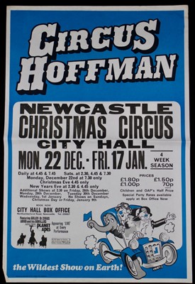 Lot 22 - Circus Hoffman posters, 1970’s (3)