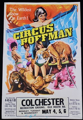 Lot 25 - Circus Hoffman posters, 1970’s (2)