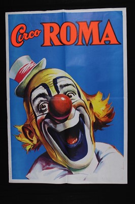 Lot 30 - Large Italian and Russian circus posters, 1980-...