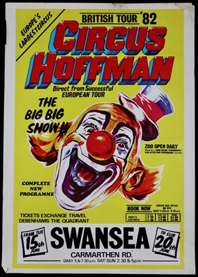 Lot 42 - Circus Hoffman posters, 1980’s (4)