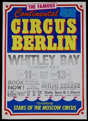 Lot 46 - Circus Berlin posters (4)