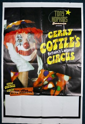 Lot 48 - Gerry Cottle’s Circus posters, one from 1984...