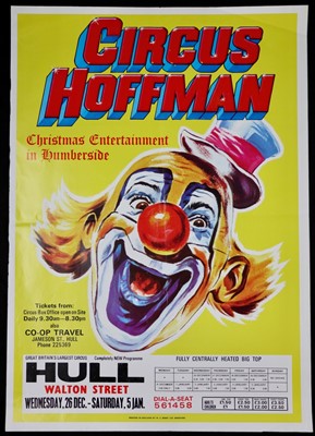 Lot 54 - Circus Hoffman posters, 1980’s (3)
