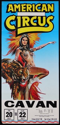 Lot 56 - American Circus posters, 1980/90’s (4)