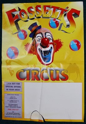 Lot 69 - Large Irish Circus posters (2)